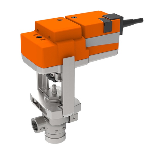 [V2XRT] Belimo Klepafsluiter Rp1/2 10mm Slag Kvs1.6 24VAC/DC 35s MP-Bus 0-10/2-10V 500N IP54 H215S-G/LVC24A-MP-TPC