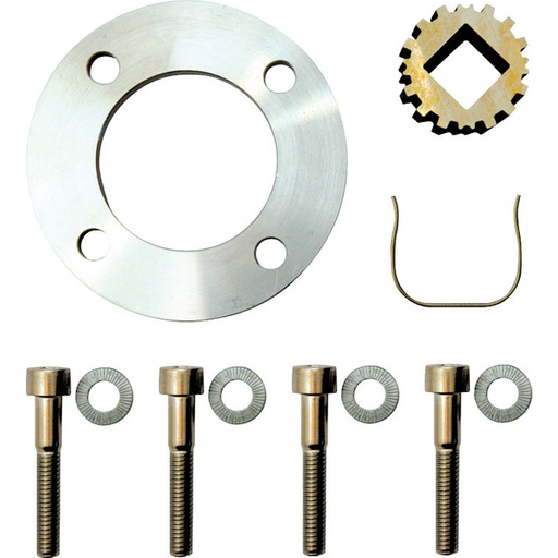 [V2W5B] Adaptersatz mit Distanzring F07 Vierkant 45° Offset SW 17