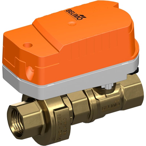 [V2WE5] Belimo PI Debietbegrenzingsklep Rp1/2 Kvs0.94 24VAC/DC Fail-Safe 75s MP-Bus 1Nm IP40 Aansluitklem C215QFL-F0/CQK24A-MPL-T