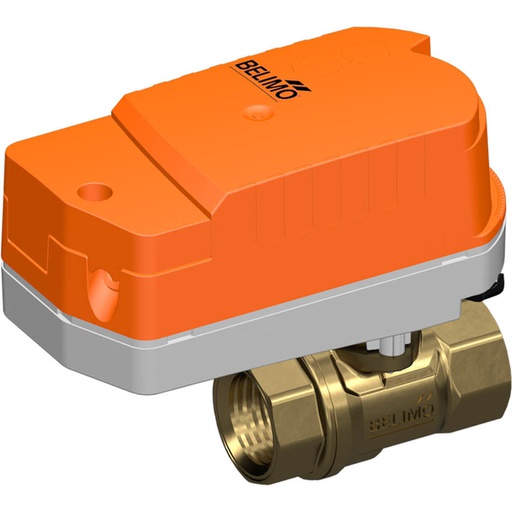 [V2WUJ] Belimo Válvula Modulante Rp1 Kvs7 24VAC/DC Prueba De Fallos 75s MP-Bus 1Nm IP40 Terminal C225Q-K/CQK24A-MPL-T