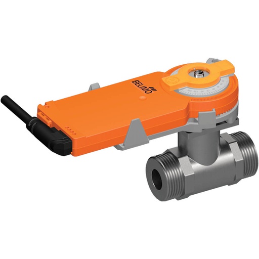 [V3BTB] Belimo Ball Valve G1 Kvs8.6 100-240VAC 75s 2/3-point 2Nm IP54 R415/KR230