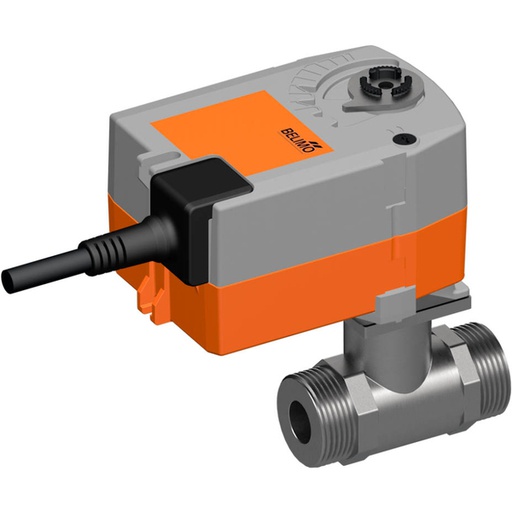 [V3CFD] Belimo Ball Valve G1-1/4 Kvs21 24VAC/DC Fail-Safe 75s 2-point 2.500Nm IP42 R420/TRF24