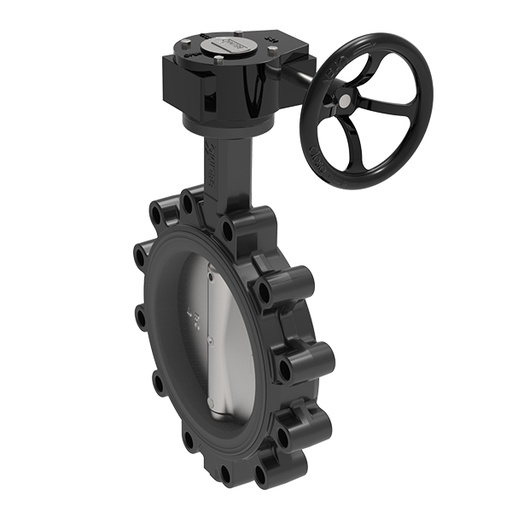 [V3HE3] Belimo Válvula Mariposa DN250/PN16 Lug GGG40 EPDM Engranaje Helicoidal D6250WL/ZD6N-S150
