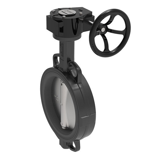 [V3HE8] Belimo Válvula Mariposa DN300/PN16 Wafer GGG40 EPDM Engranaje Helicoidal D6300W/ZD6N-S150