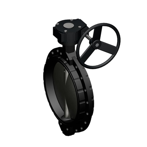 [V3HFZ] Belimo Absperrklappe DN700/PN16 Wafer GGG40 EPDM Schneckengetriebe D6700N/ZD6N-S700