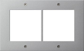 [E3DJA] Gira Design 2V Door Station TX44 Aluminum - 850265