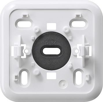 [E3DP4] Gira Click-It Placa de montaje simple Blanco puro - 008111