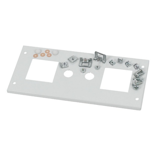 [E3F4Q] Eaton Front Cover Kit For 2x72 Meter Grey 150x425mm - 283935