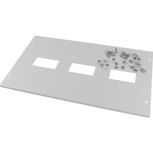 [E3F6E] Eaton Front Cover With Mounting Kit For 2X NZM1 Vertical 4P - 284007