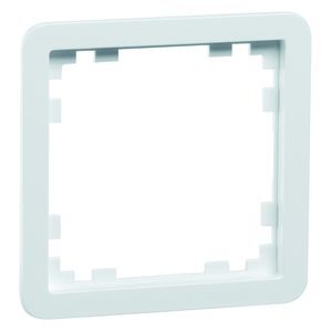 [E3FAT] Peha Standard Central Plate 55x56mm for Somfy and Devireq - White - 00219611