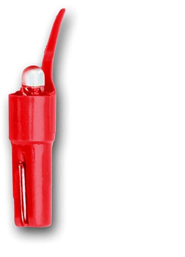 [E3FBW] ABB Busch-Jaeger 8390-12 Red LED Insert Loose 0.5 mA - 2CKA001784A0791