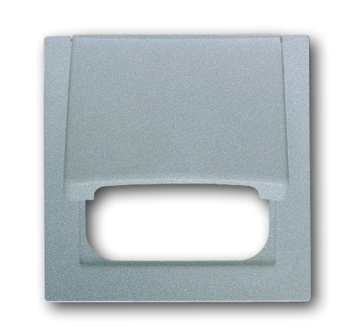 [E3FCM] ABB Busch-Jaeger Placa de cubierta de aluminio plateado 50x50mm - 2CKA001753A0044