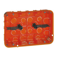 [E3FQ9] Legrand Mosaic Batibox Einbaubox 50mm 2x8m - 080126