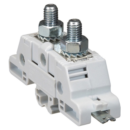 [E3FQX] Legrand Viking 3 Borne d'alimentation pour rail Din asymétrique 35mm - 039031