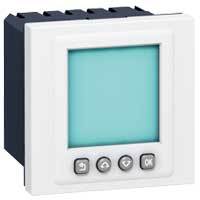 [E3FRV] Legrand Mosaic Programmable Time Clock With LCD Display - 078425