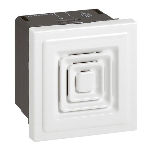 [E3FUW] Legrand Mosaic Détecteur d'alarme IP41 IK04 2 Modules 12-48V - 041507