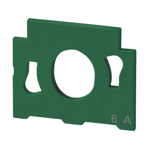 [E3FVU] Eaton 6A Rating Plug Adapter Green For Pasco Paco - 1713622