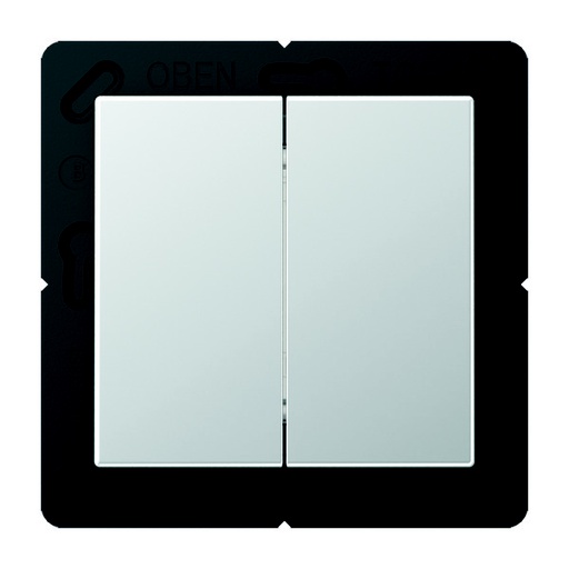 [E3GAE] Jung EnOcean A500 4-kanaals aluminium draadloze wandzender - ENOA595AL