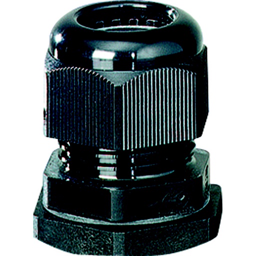 [E3GXJ] Hensel Presse-étoupe IP69 M12 Noir Test de Fil Lumineux - ASS 12