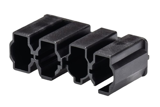 [E3H54] Tapa negra Wieland para conectores hembra GST18i4 - 05.566.9153.0