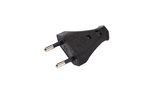 [E3H5H] Martin Kaiser Black Euro Plug 2.5 Amp Unearthed EN 50075 IP20 - 852/SW