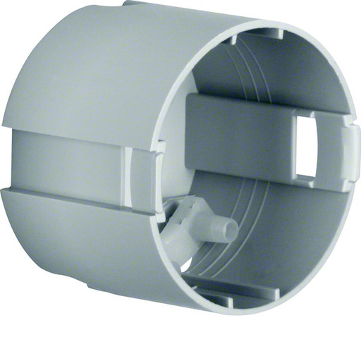 [E3H6B] Hager Berker Integro Contact Protection Box 49mm Grey - 91887