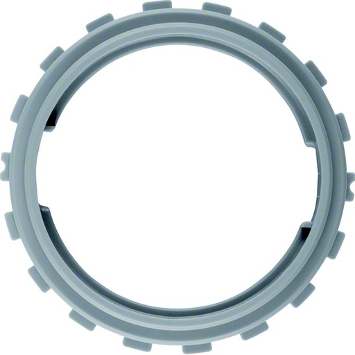 [E3H7A] Hager Berker Integro Clamp Ring For Material Thickness 4mm Dark Grey - 8183601
