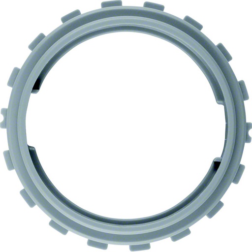 [E3H7A] Hager Berker Integro Clamp Ring Para Material Espesor 4mm Gris Oscuro - 8183601