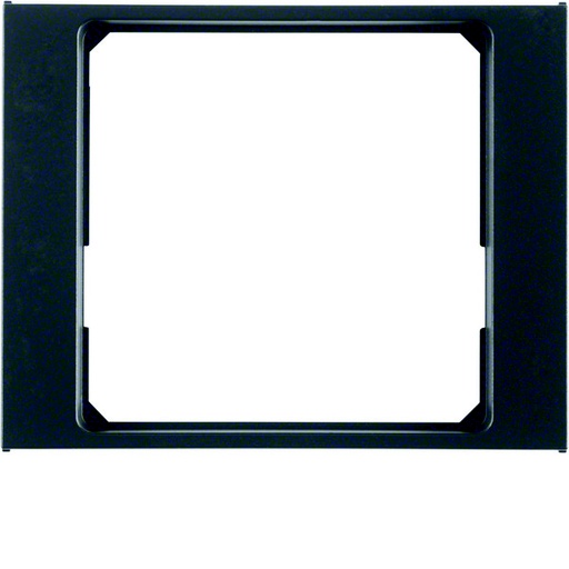 [E3H6Z] Hager Berker Anneau d'adaptation pour plaque centrale 50x50mm K1 Anthracite mat - 11087106