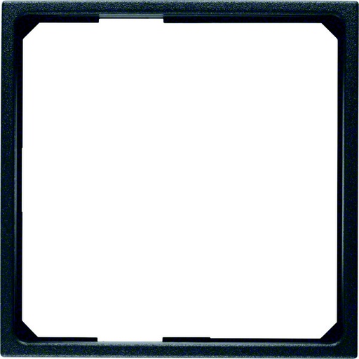 [E3H74] Hager Berker Anneau d'adaptation pour partie centrale 50x50mm Antracite Matte - 11091616