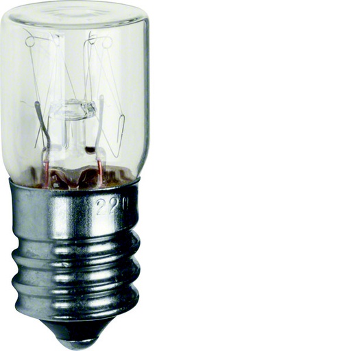 [E3H7J] Hager Berker Incandescent E14 Light Bulb For Flat Lens - 161003