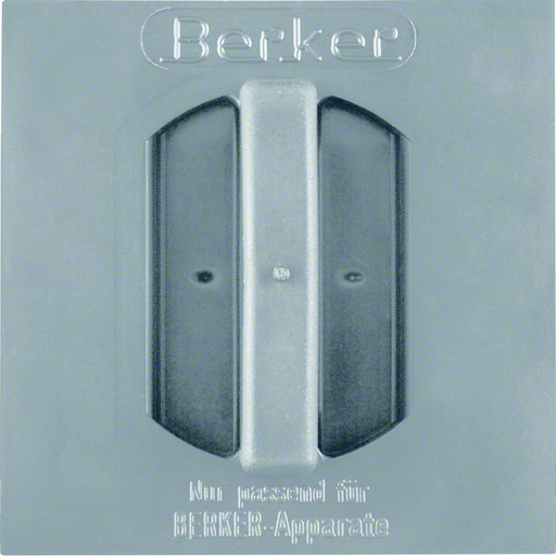 [E3H8N] Hager Berker Funda protectora para tomas Schuko Gris - 1848