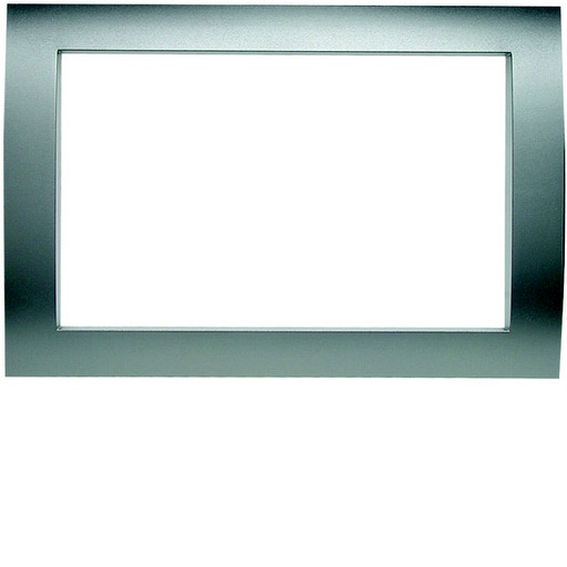 [E3H8Q] Marco de cubierta Hager Berker MT 701 Plus KNX Acero inoxidable lacado - 75940003