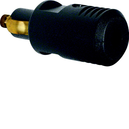 [E3H8S] Hager Berker 12V Integrated Plug Basic Element Black Matte - 4637