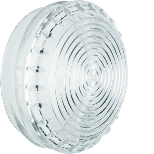 [E3HA3] Hager Berker Flat Lens For E14 Pilot Lamp Light Control Clear - 1220