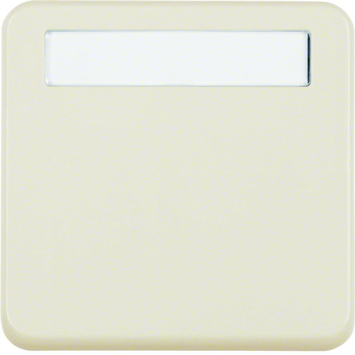 [E3HAS] Hager Berker Intermediate Ring With Hinged Cover And Text Field IP44 - 102250