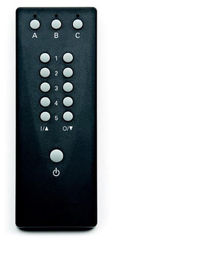 [E3HER] ABB Busch-Jaeger RF Remote Controller WaveLine 6780-500 - 2CKA006780A0001