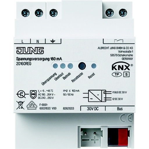 [E3HFX] Fuente de alimentación Jung KNX 160 MA - 20160REG