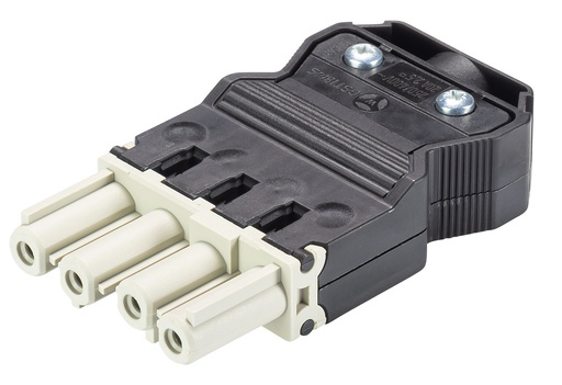 [E3JNM] Conector Wieland Gesis Classic 4 polos 20A 250V/400V - 92.943.3553.0