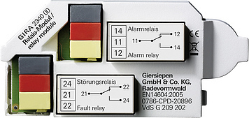 [E3JSK] Gira Dual Smoke Alarm Relay Module - 234000