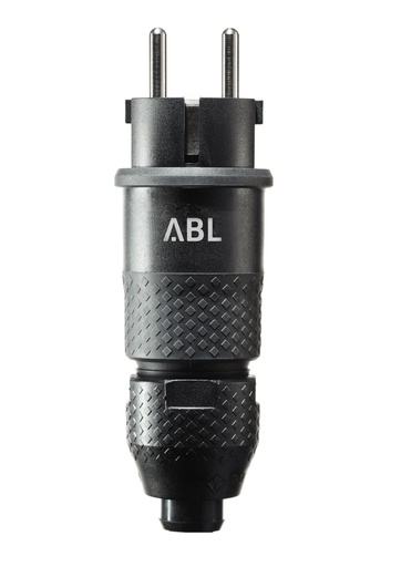 [E3K4M] ABL Sursum 1529100 Enchufe con toma de tierra Termoplástico Negro IP54 - 1529-100