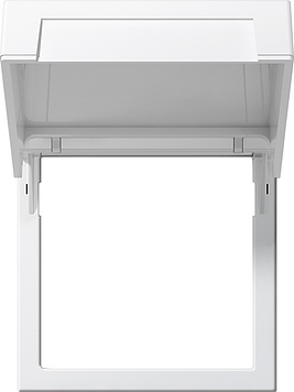 [E3K4Y] Gira Montageplaatsysteem 55 Zuiver Wit Mat - 265827