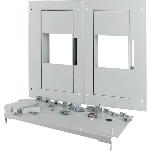 [E3KTQ] Eaton Frontplaat 2xNZM4 3P Uitschuifbare Afstandsbediening Grijs - 180493