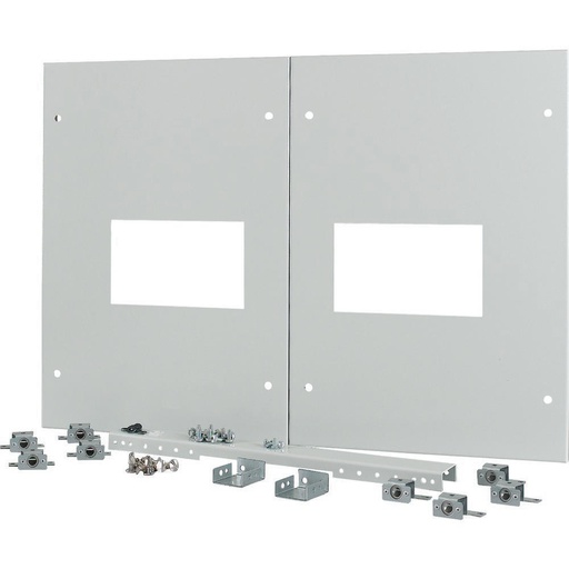 [E3KUT] Eaton Front Cover Voor 2x NZM4 Vaste Maat 550x1000mm Grijs - 180726