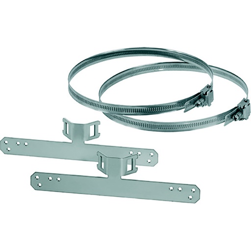 [E3M25] Hensel Edelstahl-Montageset für Mast-/Stangenbefestigung - DK MB 3