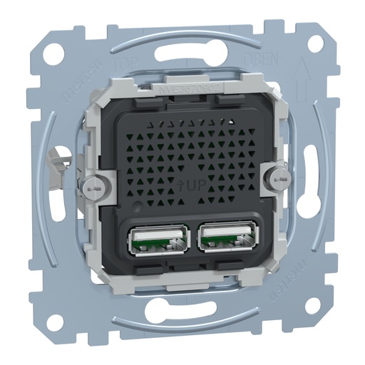 [E3M2K] Fuente de alimentación Schneider Electric USB Charger 2.1A - MTN4366-0100