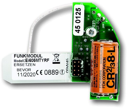 [E3M9P] ABB Busch-Jaeger 6828 RF rookmelder met Lithium module - 2CKA006800A2514