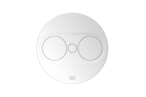 [E3MQJ] Bach Twist2 2X230V Round White With 2m RA Mounting Plug (European Socket) - 946.200