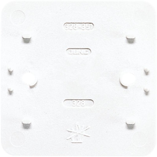 [E3MS9] Jung AP600 Mounting Plate Alpine White - 328WW