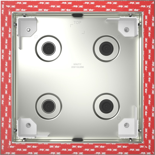 [E3MSW] Gira System 106 Flush Install Box 2x 2-way - 552800